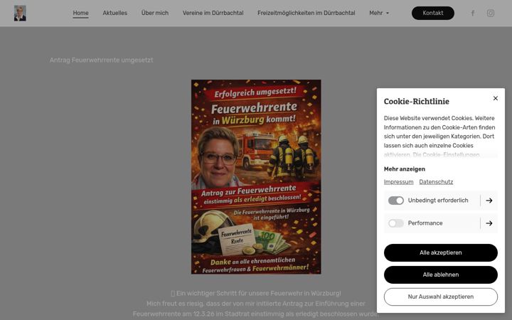 Screenshot of claudia-adam.com