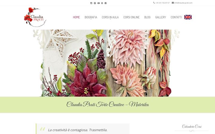 Screenshot of claudia-prati.com