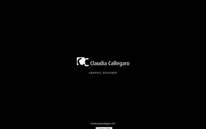 Screenshot of claudiacallegaro.com