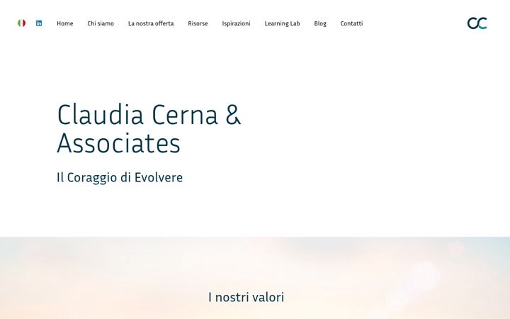 Screenshot of claudiacerna.com