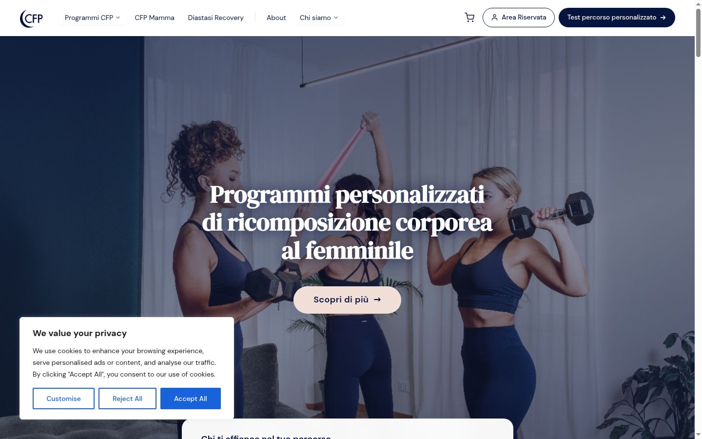 Sutikimo reklamjuostės, rodytos prieš bet kokią sąveiką, ekrano kopija