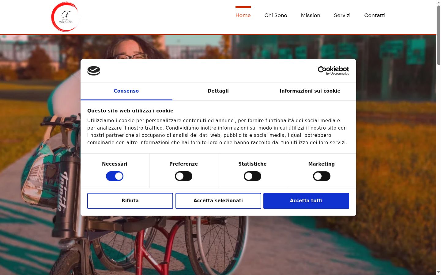 Sutikimo reklamjuostės, rodytos prieš bet kokią sąveiką, ekrano kopija
