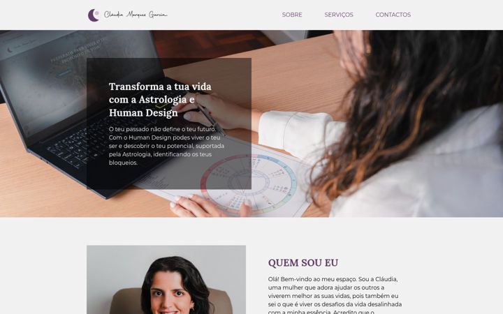 Screenshot of claudiamarquesgarcia.pt