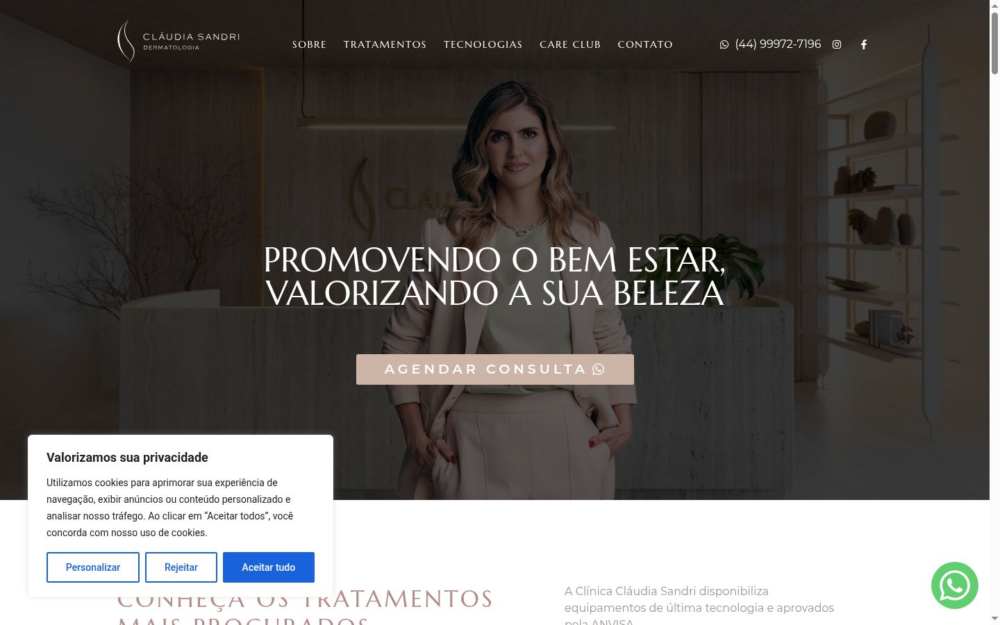Screenshot tal-banner tal-kunsens muri qabel kwalunkwe interazzjoni