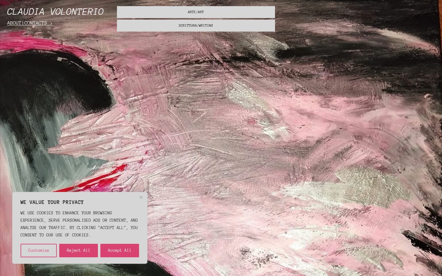Captură de ecran a bannerului de consimțământ afișat înainte de orice interacțiune