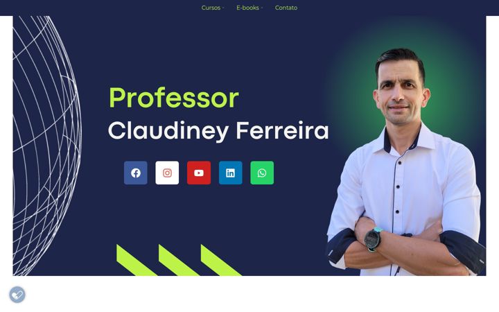 Screenshot van claudineyferreira.com.br