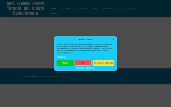 Screenshot of claudioamodei.com