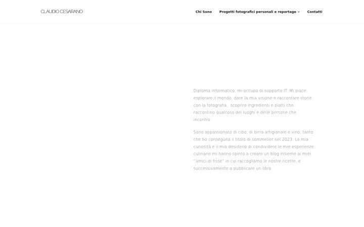 Screenshot of claudiocesarano.com