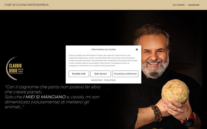 Screenshot of claudiodidio.it