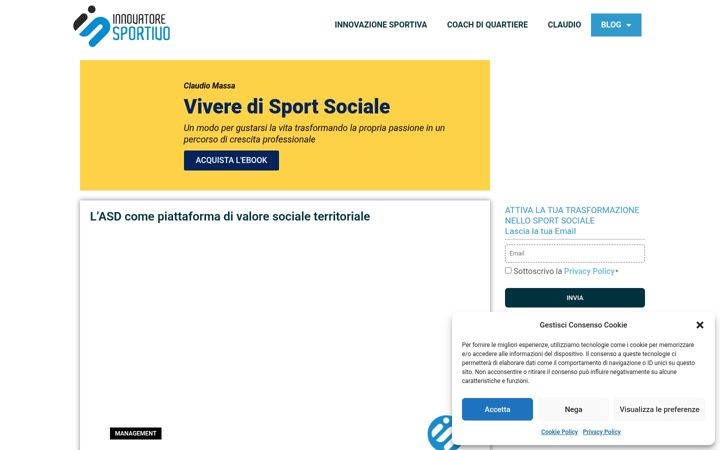 Screenshot di claudiomassa.it