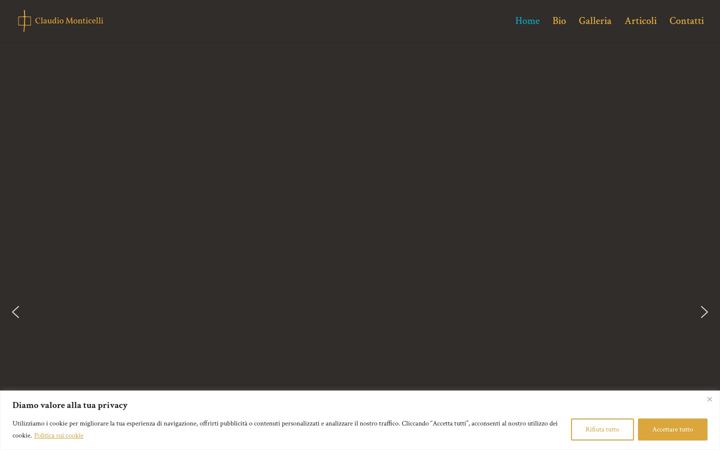 Screenshot of claudiomonticelli.com