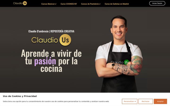 Screenshot of claudioustore.com