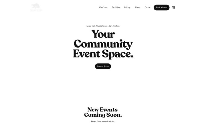 Screenshot di claughtonmemorialvillagehall.org
