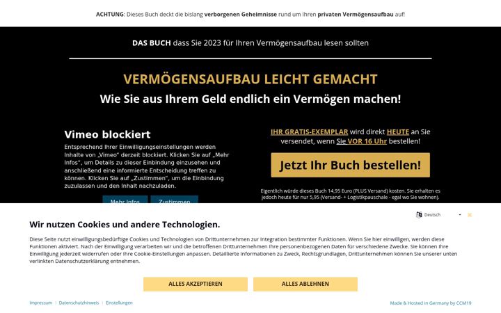 Zrzut ekranu claus-roppel-buch.de