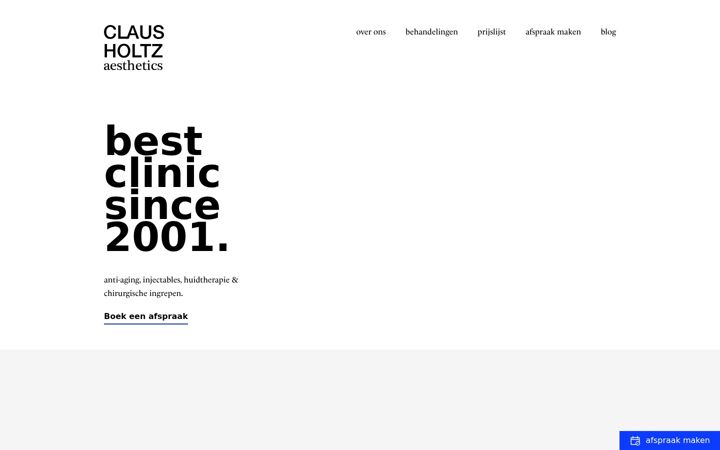 Zrzut ekranu clausholtz.com