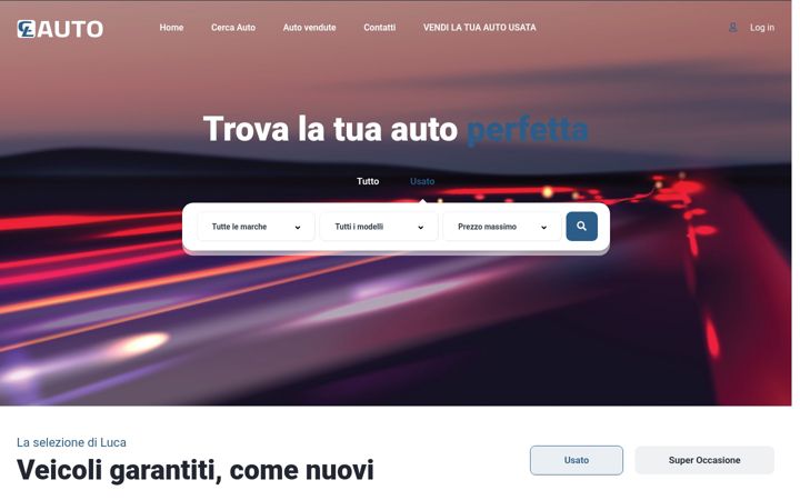 Screenshot of clautosrl.com