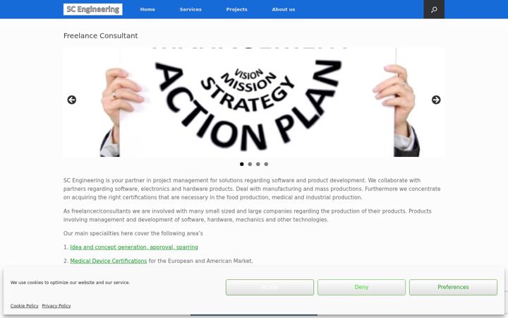 Screenshot of clauwaert.dk