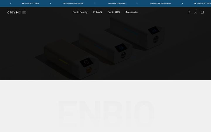 Screenshot of claveclub.uk