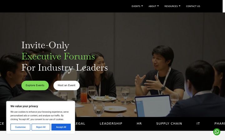 Screenshot of clavent.com