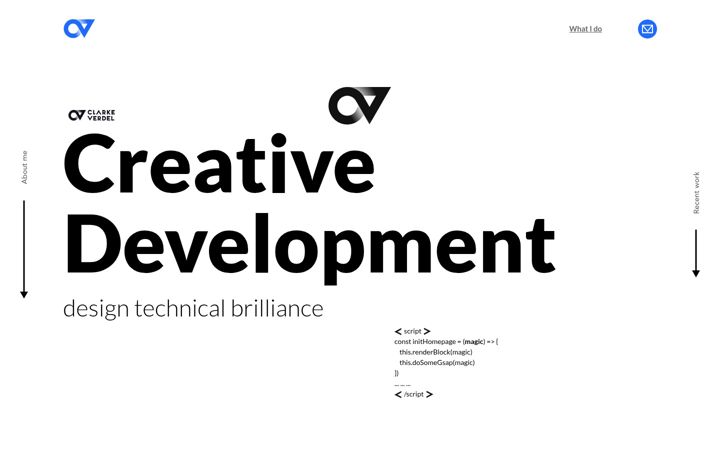 Snimka zaslona za claver-webdesign.nl