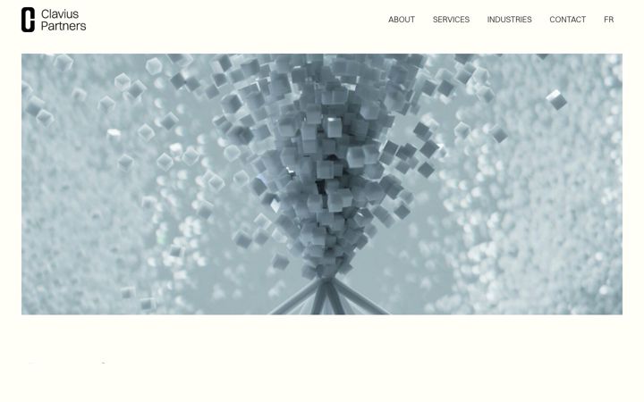 Screenshot of claviuspartners.com