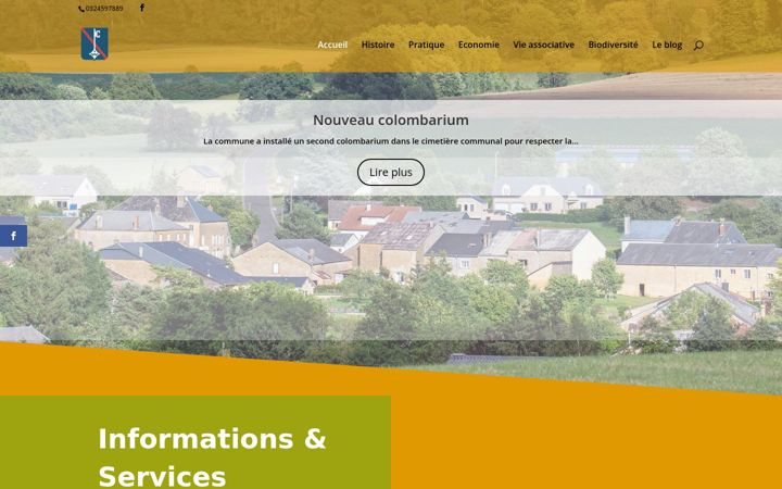 Screenshot of clavy-warby.fr