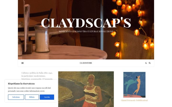 Screenshot of claydscap.com