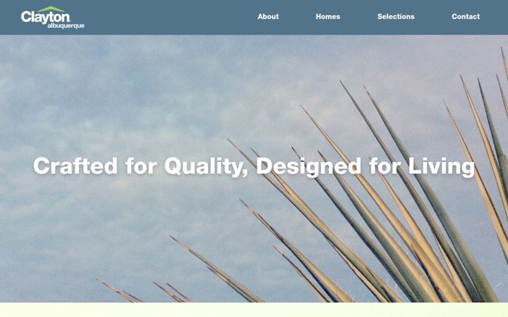 Screenshot of claytonalbuquerque.com