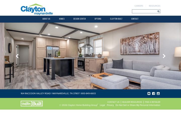 Screenshot of claytonmaynardville.com