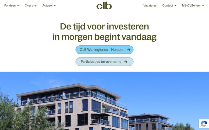 Snimka zaslona za clbeheer.nl