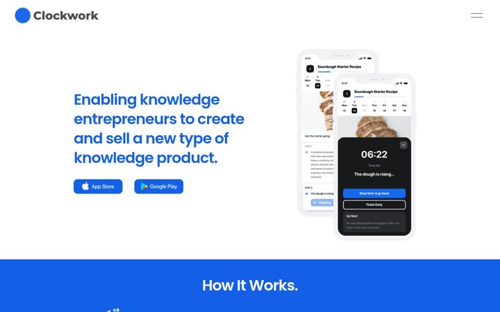 Screenshot of clckwrk.co