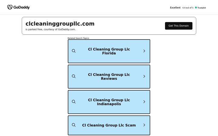 Screenshot of clcleaninggroupllc.com