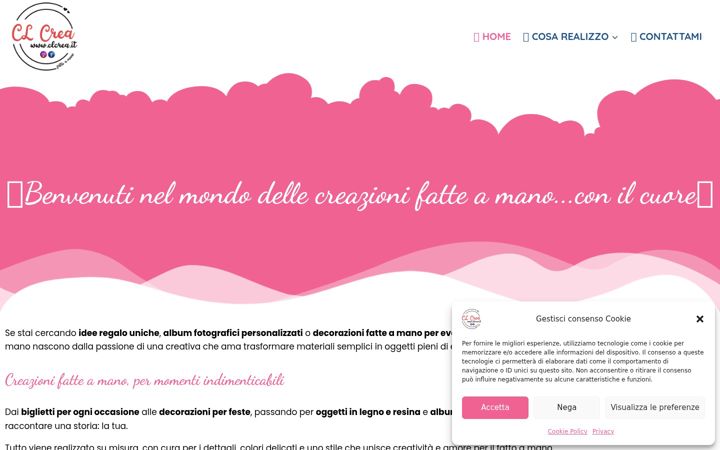 Screenshot of clcrea.it