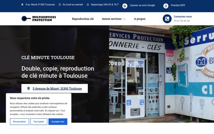 Snímek obrazovky cle-minute-toulouse.fr