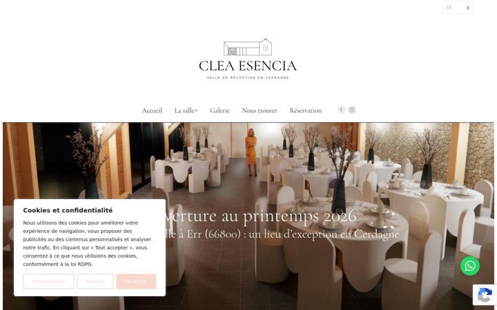 Snímek obrazovky clea-esencia.fr