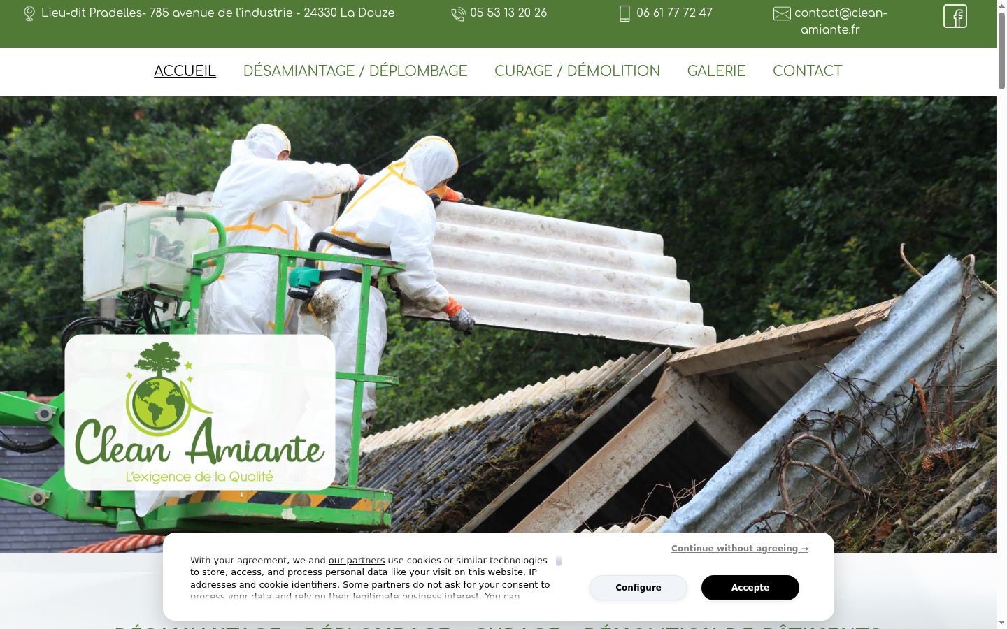 Sutikimo reklamjuostės, rodytos prieš bet kokią sąveiką, ekrano kopija