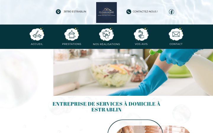Zrzut ekranu clean-home-services.fr