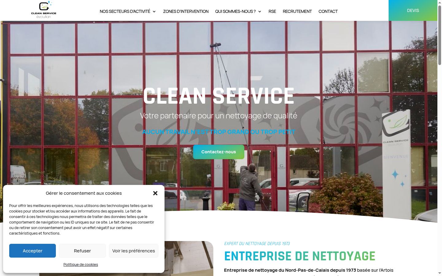 Screenshot tal-banner tal-kunsens muri qabel kwalunkwe interazzjoni