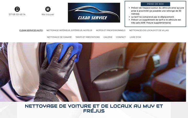 Zrzut ekranu clean-services-auto.fr