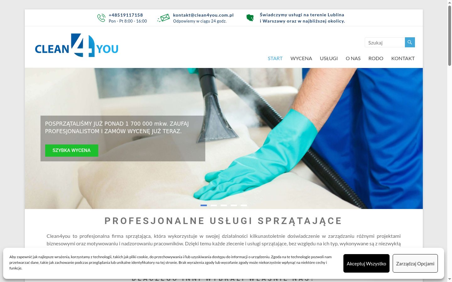 Screenshot tal-banner tal-kunsens muri qabel kwalunkwe interazzjoni