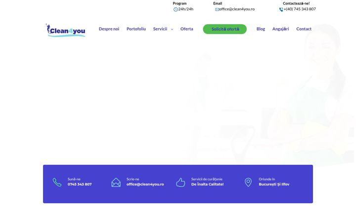 Snímek obrazovky clean4you.ro