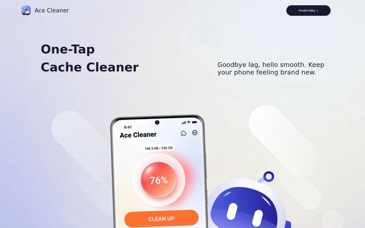 Screenshot of cleanacepl.com