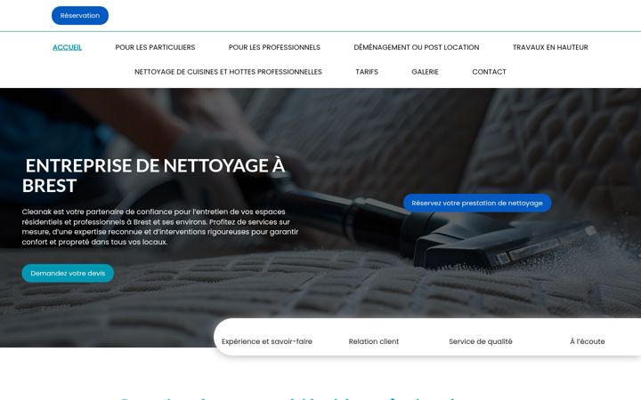 Screenshot of cleanak29.fr