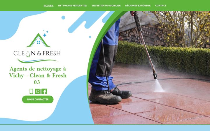 Screenshot of cleanandfresh03.fr