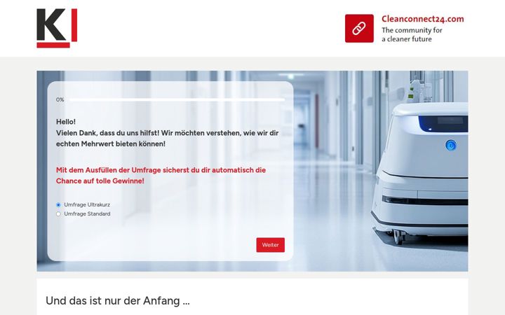 Screenshot of cleanconnect24.com