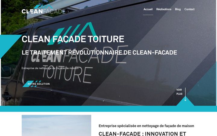 Screenshot of cleanfacade-toiture.fr
