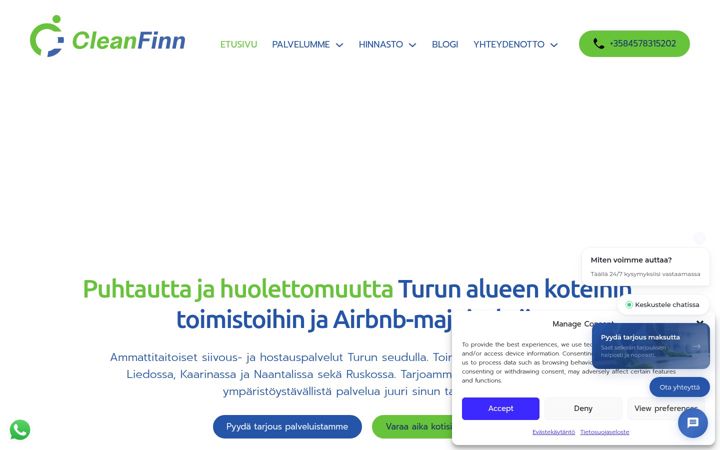 Screenshot von cleanfinn.fi