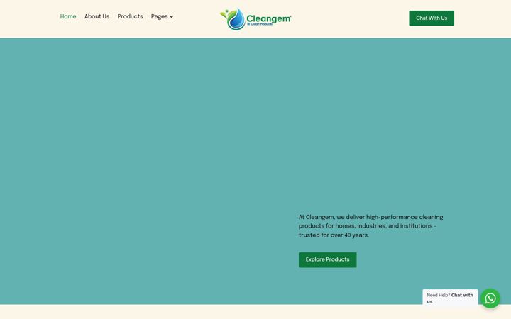 Screenshot di cleangem.in
