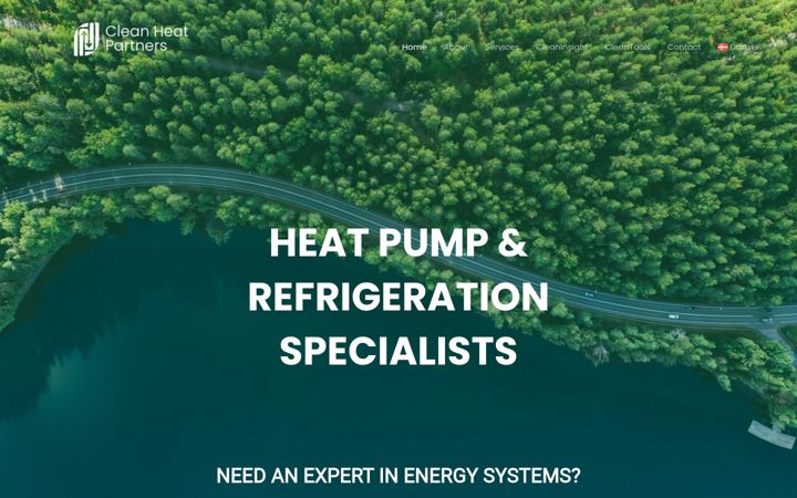 Screenshot of cleanheatpartners.com