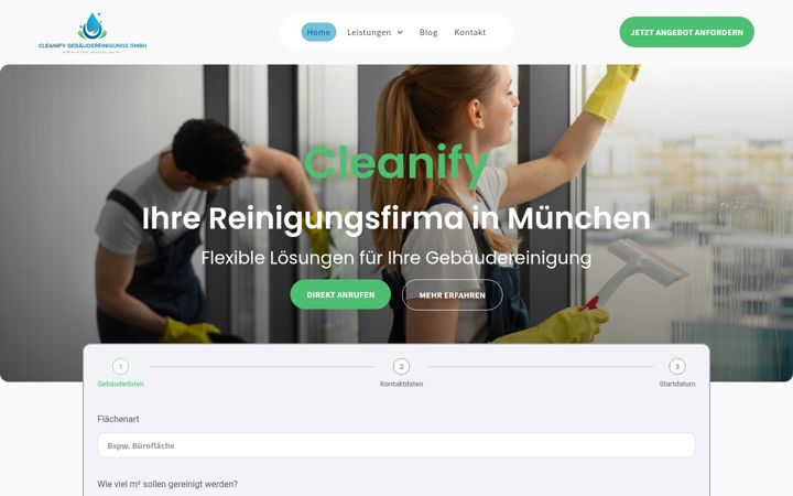 cleanify-gebaeudereinigung.de